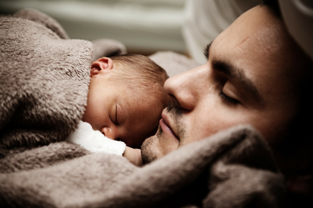 Dad and Baby
